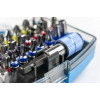 Набір біт з бітоутримувачем 1/4" SL PH PZ HEX TORX з отвором 32 шт Hogert (HT1S400)