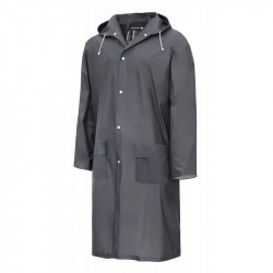 AUSSER Плащ-дождевик ПВХ графитовый L (52) HT5K940-L