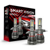 Світлодіодні лампи H4 для авто Carlamp Smart Vision Gen3 Led автолампи 9000 Lm 6500 K (SMG3H4)