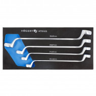 Ключі накидні колінчасті 4 шт ложемент Eva Hogert (HT7G123)