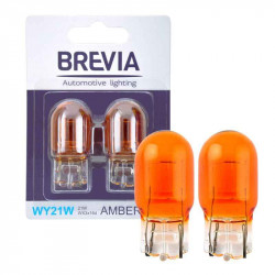 Лампи галогенні Brevia WY21W Амбер 2шт (12312B2)