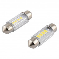 LED автолампа Brevia S-Power C5W (C10W) T11x36 180Lm 4x2835SMD 12V CANbus, 2шт (10214X2)