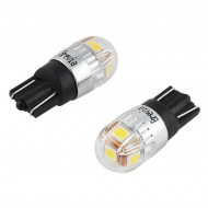 LED автолампа Brevia S-Power W5W 150Lm 5x2835SMD 12/24V CANbus, 2шт (10208X2)