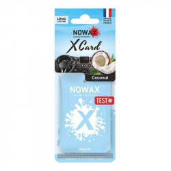 Ароматизатор до машини 20 г NOWAX X Card - Coconut (NX07571)