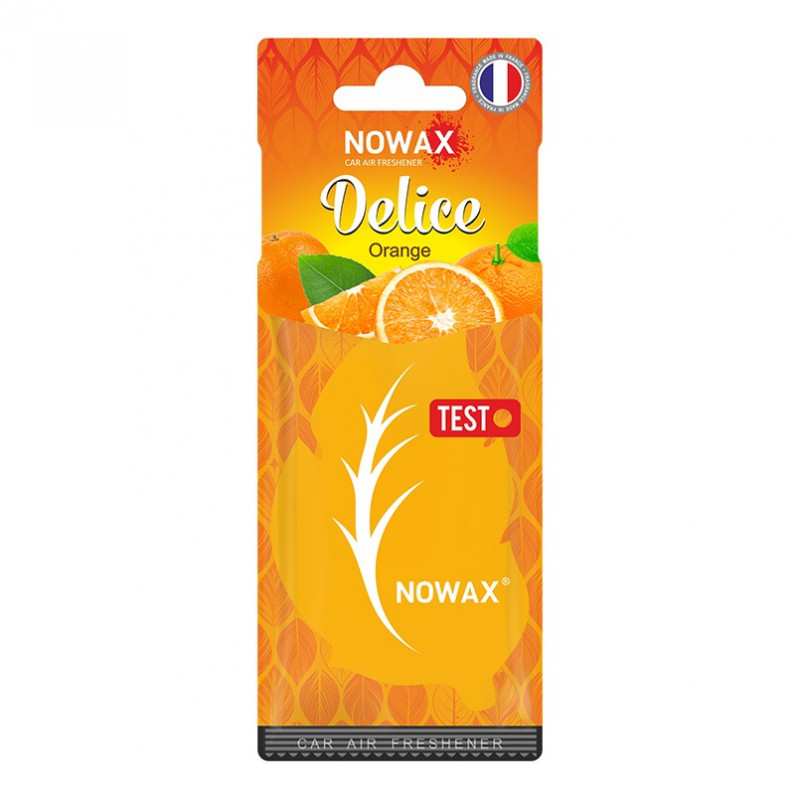 Ароматизатор до машини Nowax Delice - Orange (NX00083)