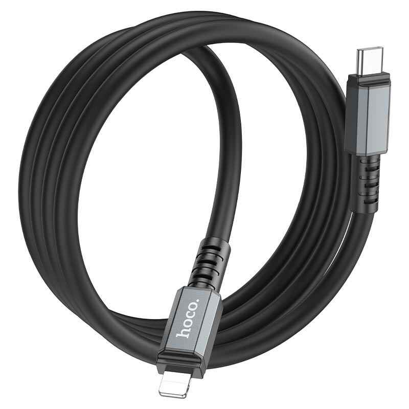 Кабель для передачи данных Type-C to Type-C и зарядки Hoco Type-C to Lightning Strength PD 20W 1м (X85-t/i)
