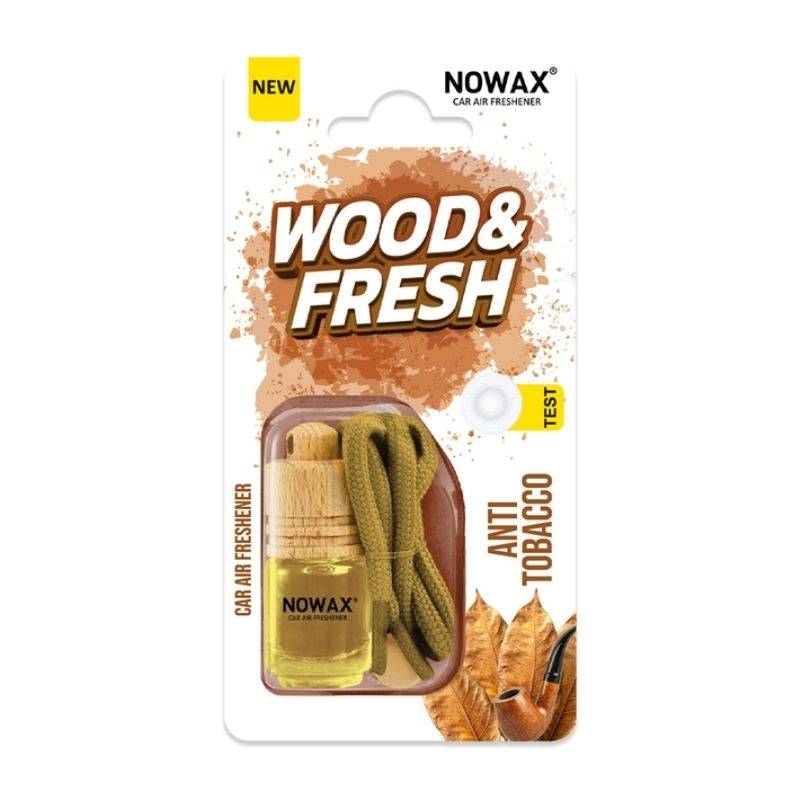 Ароматизатор повітря в блістері Nowax Wood&Fresh - Anti Tobacco (NX91993)