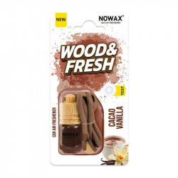 Ароматизатор повітря в блістері Nowax Wood&Fresh - Cacao Vanilla (NX92013)