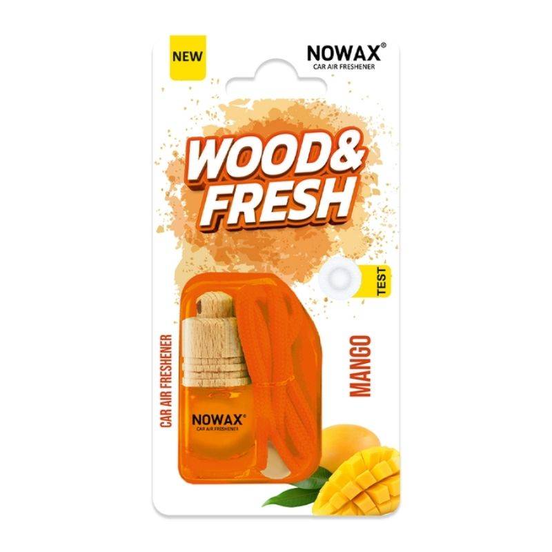 Ароматизатор повітря в блістері Nowax Wood&Fresh - Mango (NX92068)