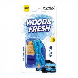 Ароматизатор повітря в блістері Nowax Wood&Fresh - New Car (NX92075)