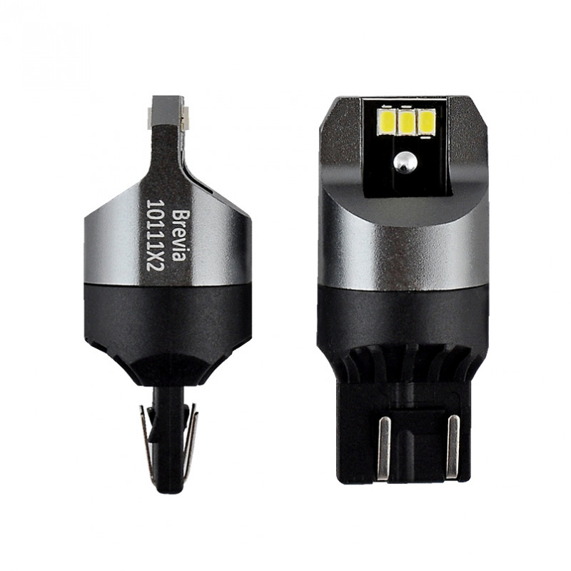 Лампы светодиодные 330Lm 6x3020SMD 12/24V CANbus Brevia Power (10111X2)