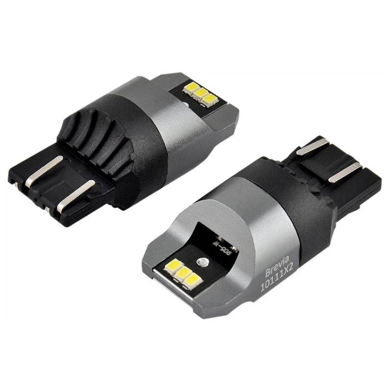 Лампы светодиодные 330Lm 6x3020SMD 12/24V CANbus Brevia Power (10111X2)