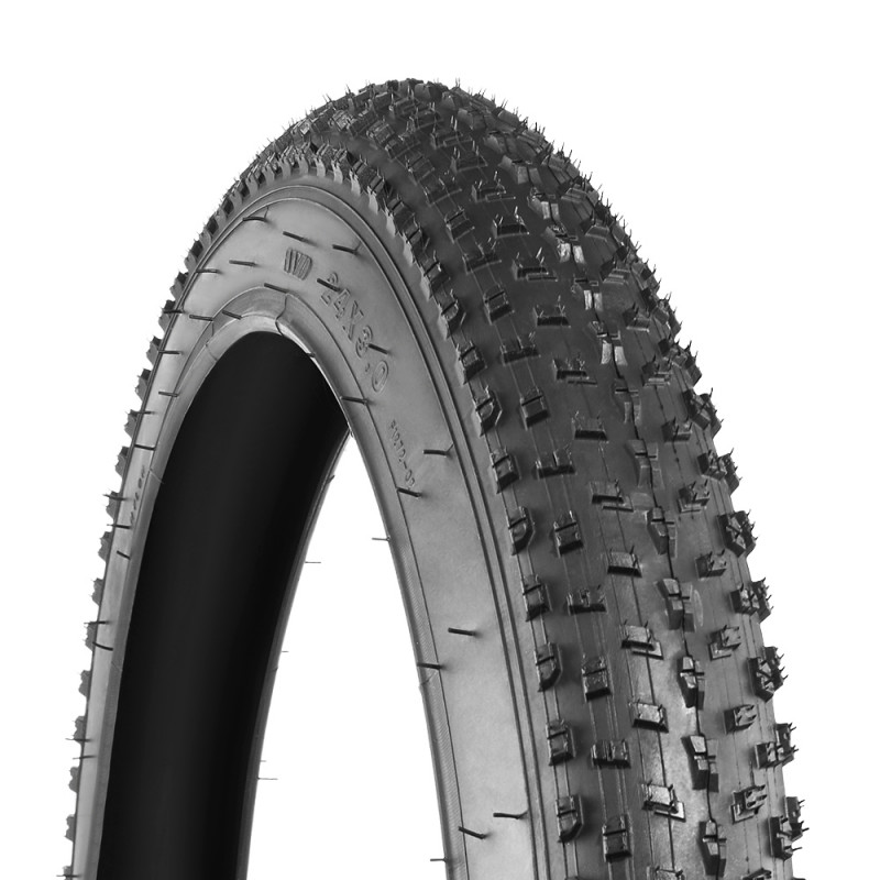 Покришка велосипедна Grey's 24x3.0 P1272 BLK (GR45724)