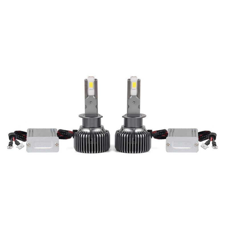 Світлодіодні автолампи H1 CARLAMP Ultra Vision лампи з освітленням на 150+ метрів для вашого авто 9400Lm 6000K (UVH1)