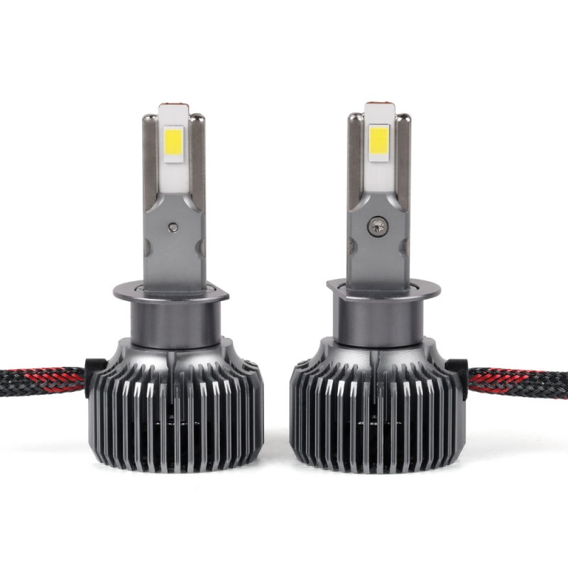 Світлодіодні автолампи H1 CARLAMP Ultra Vision лампи з освітленням на 150+ метрів для вашого авто 9400Lm 6000K (UVH1)