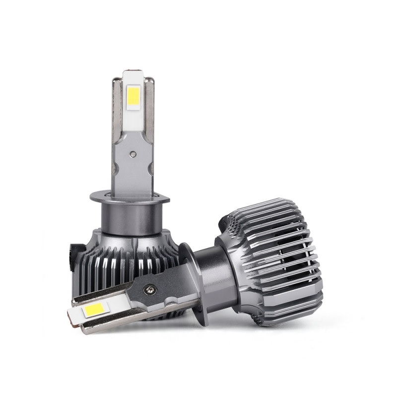 Світлодіодні автолампи H1 CARLAMP Ultra Vision лампи з освітленням на 150+ метрів для вашого авто 9400Lm 6000K (UVH1)