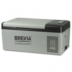 Портативний холодильник 15л BREVIA автохолодильник компресорний пластиковий 12/24В 220В (22100)