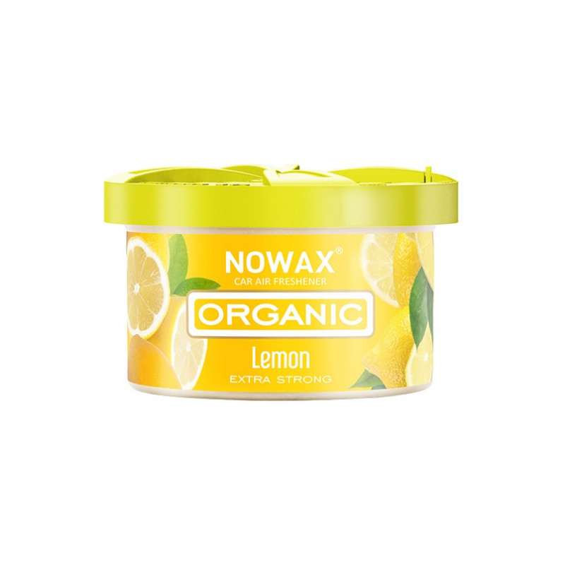 Ароматизатор до машини 40 мл Nowax Organic - Lemon (NX00110)