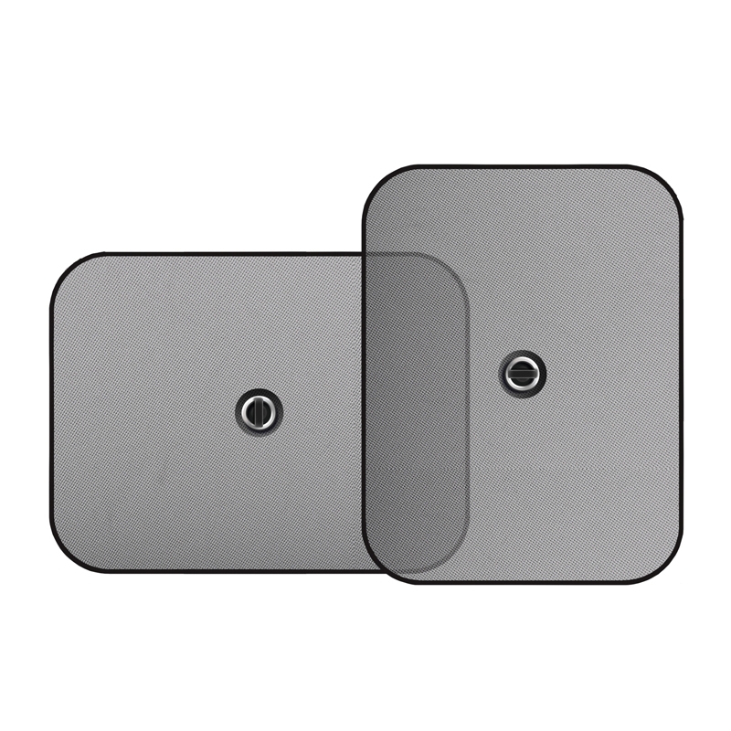 Автошторки сонцезахисні на бокове скло 44х38см сітка CarLife 2шт (SS044)