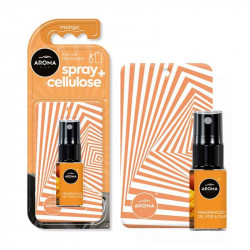 Ароматизатор у машину 20 мл Aroma Car Spray&Cellulose - Mango (11899)