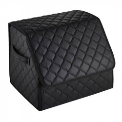 Сумка органайзер Beltex Еко шкіра S 35х30х30 чорна/чорна (BX39701)