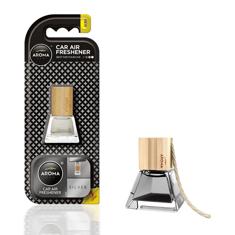Ароматизатор до машини Aroma Car Prestige Wood - Silver (92531)
