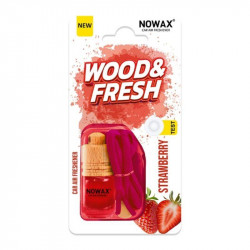 Ароматизатор повітря в блістері Nowax Wood&Fresh - Strawberry (NX92105)