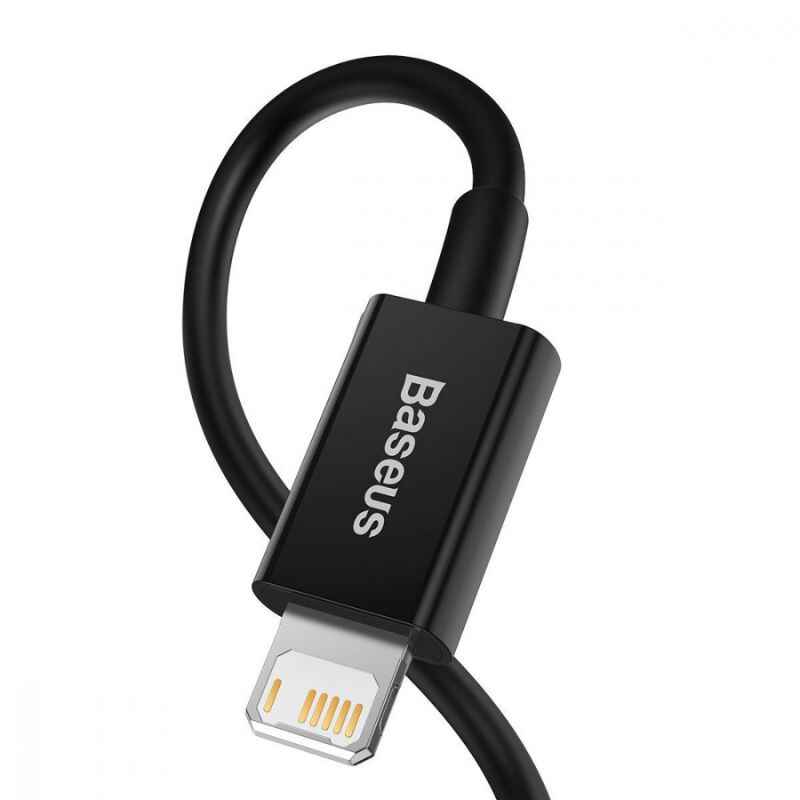 Кабель для зарядки и синхронизации Lightning 1м 2.4A Baseus (CALYS-A01)