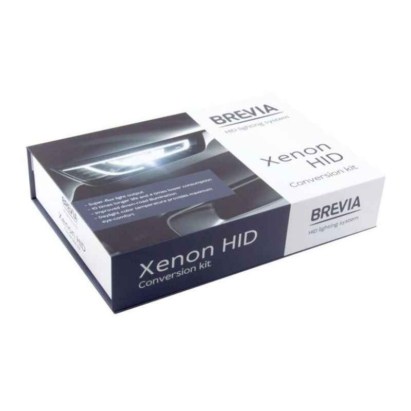 Комплект ксенону Brevia Н1 6000К Super Slim Canbus (15163)