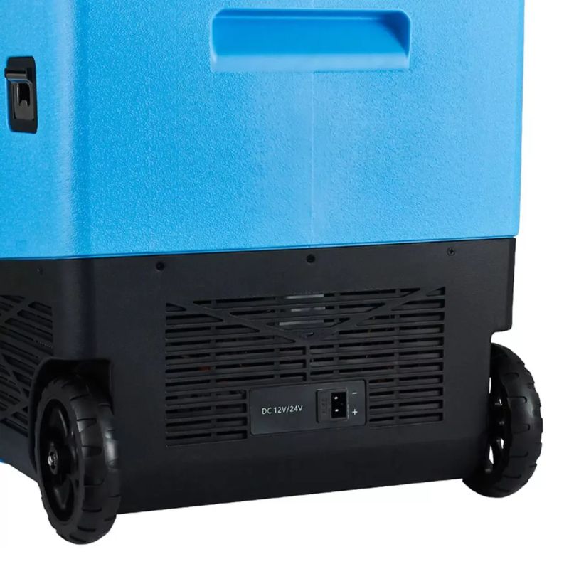 Портативний холодильник 38л BREVIA автохолодильник двокамерний компресорний 12/24В 220В (22330)