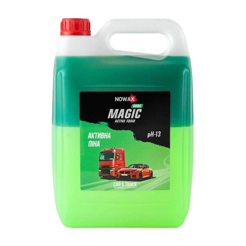 Активна піна концентрат 5л Nowax Magic Active Foam Duos для безконтактної мийки (NX05115)