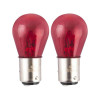 Лампи галогенні Brevia PR21/5W 12V Червоні 2шт (12327B2)