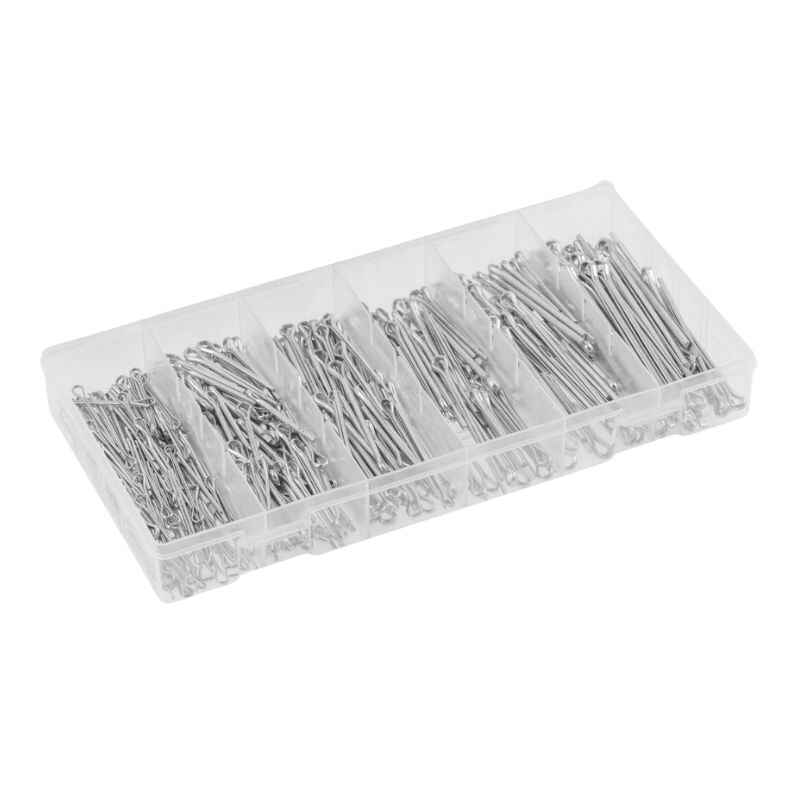 Набір прямих штифтів сталь Hogert 555 шт (HT8G504)