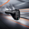 FM-модулятор в машину 3А 35W Hoco E87 Bluetooth/Type-C/USB черный (E87)