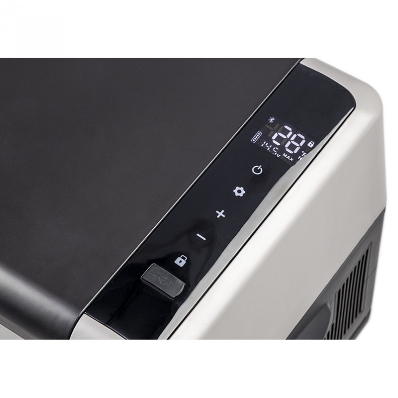 Автохолодильник компресорний 22л BREVIA портативний холодильник 2 камери 12/24В 220В -20°C +20°C (22120)