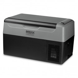 Автохолодильник компресорний 22л BREVIA портативний холодильник 2 камери 12/24В 220В -20°C +20°C (22120)