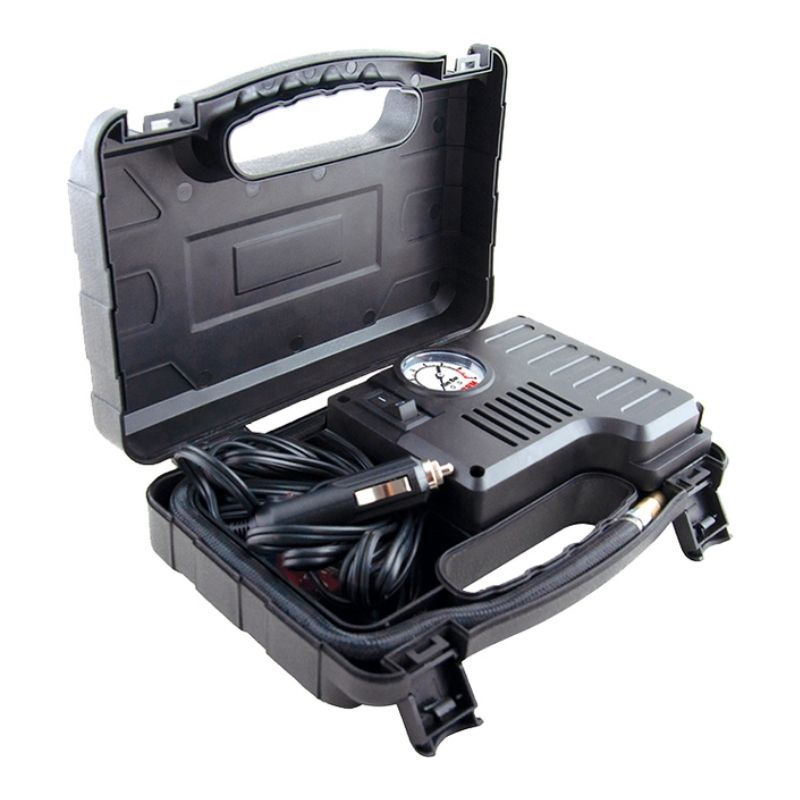 Автомобільний компресор однопоршневий для шин R13-R15 в прикурювач STORM Compact Power 7Атм 12л/хв 60Вт (20600)