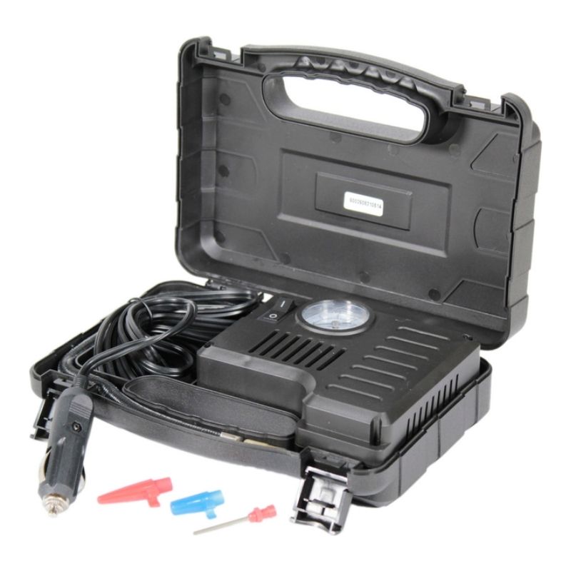 Автомобільний компресор однопоршневий для шин R13-R15 в прикурювач STORM Compact Power 7Атм 12л/хв 60Вт (20600)