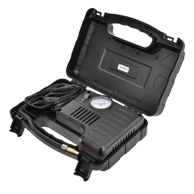 Автомобільний компресор однопоршневий для шин R13-R15 в прикурювач STORM Compact Power 7Атм 12л/хв 60Вт (20600)