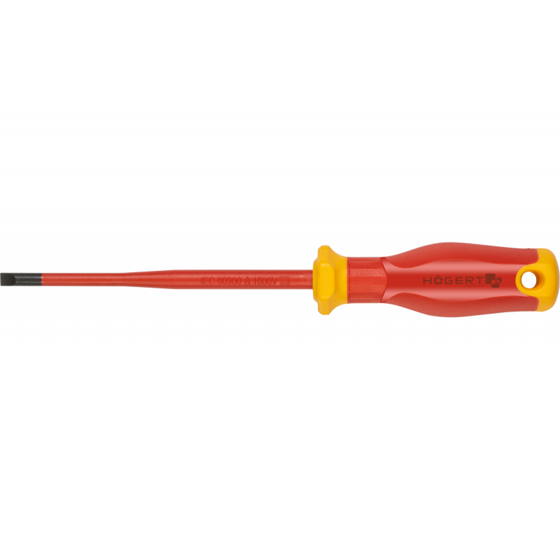 Отвёртка с шлицем SL5,5x125 мм, 1000V, SLIM, S2 (HT1S962-1)