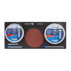 Набір дисків по металу 60 шт ложемент Eva Hogert (HT7G155)