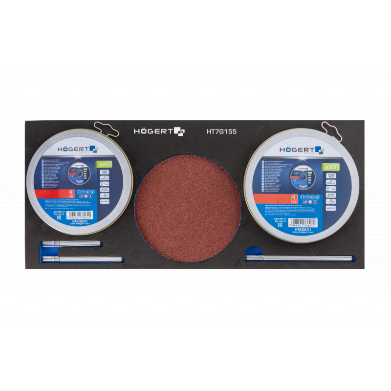 Набір дисків по металу 60 шт ложемент Eva Hogert (HT7G155)