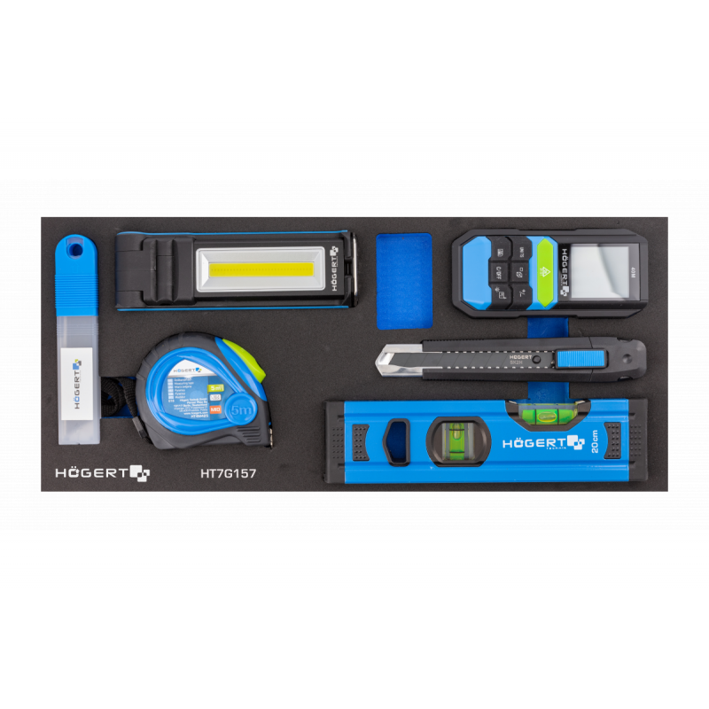 Вимірювальний інструмент 15 шт Ложемент Eva Hogert (HT7G157)