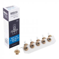 Лампи галогенні 1.5W 12V BAX Brevia 10 штук (одна упаковка) (12335C)