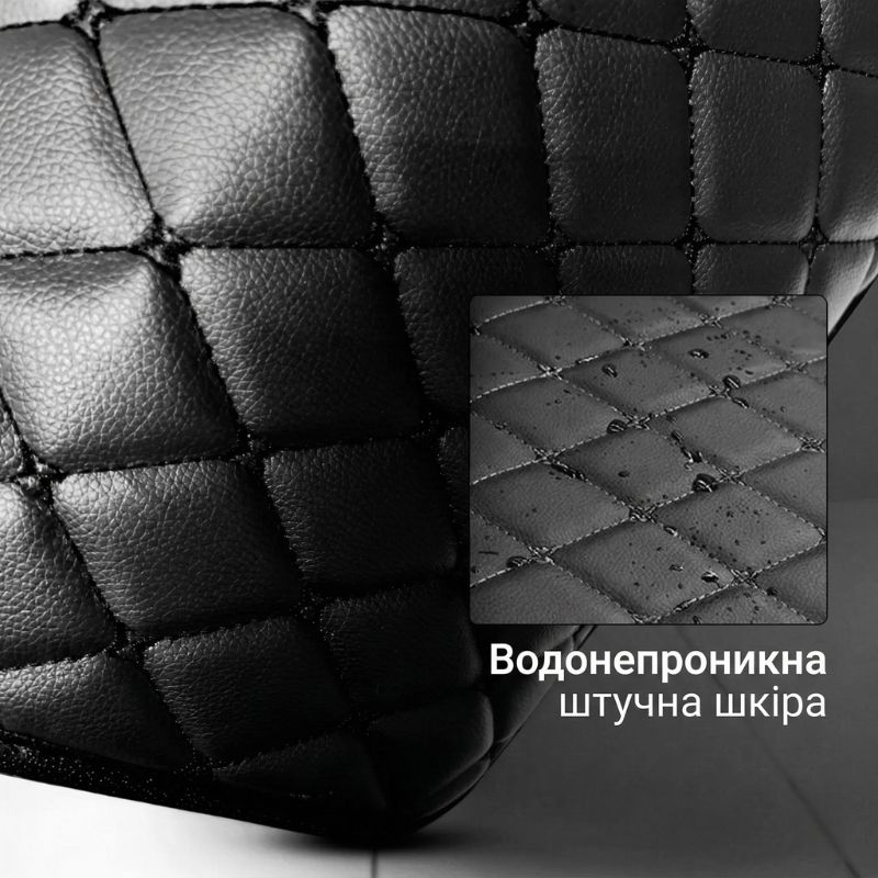 Органайзер в багажник автомобиля Gearo 1 отделение на липучке 34смХ32смХ30см черный (GE0801S)