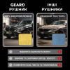 Набор салфеток 3 шт микрофибра 30×30см Gearo для авто разноцветные (GE0916)