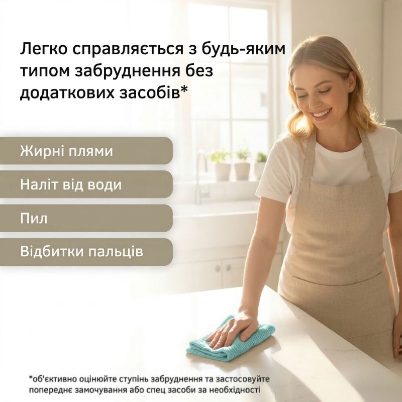 Набор салфеток 20 шт микрофибра 20×20см Gearo для дома синие (GE0921)
