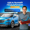 Полотенце влаговпитывающее из микрофибры 40x60 Gearo для ухода за авто синее (GE0902)