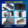 Автошторка солнцезащитная зонтик на лобовое стекло Gearo 140х79см полиэстер (GE1004)