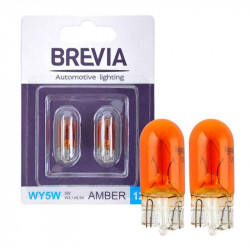 Лампи галогенні Brevia WY5W 2шт (12309B2)